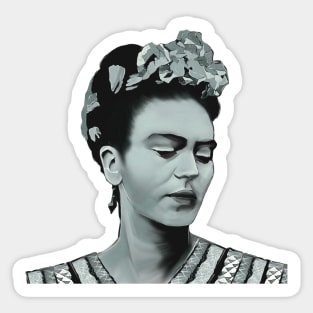 frida kahlo art Sticker